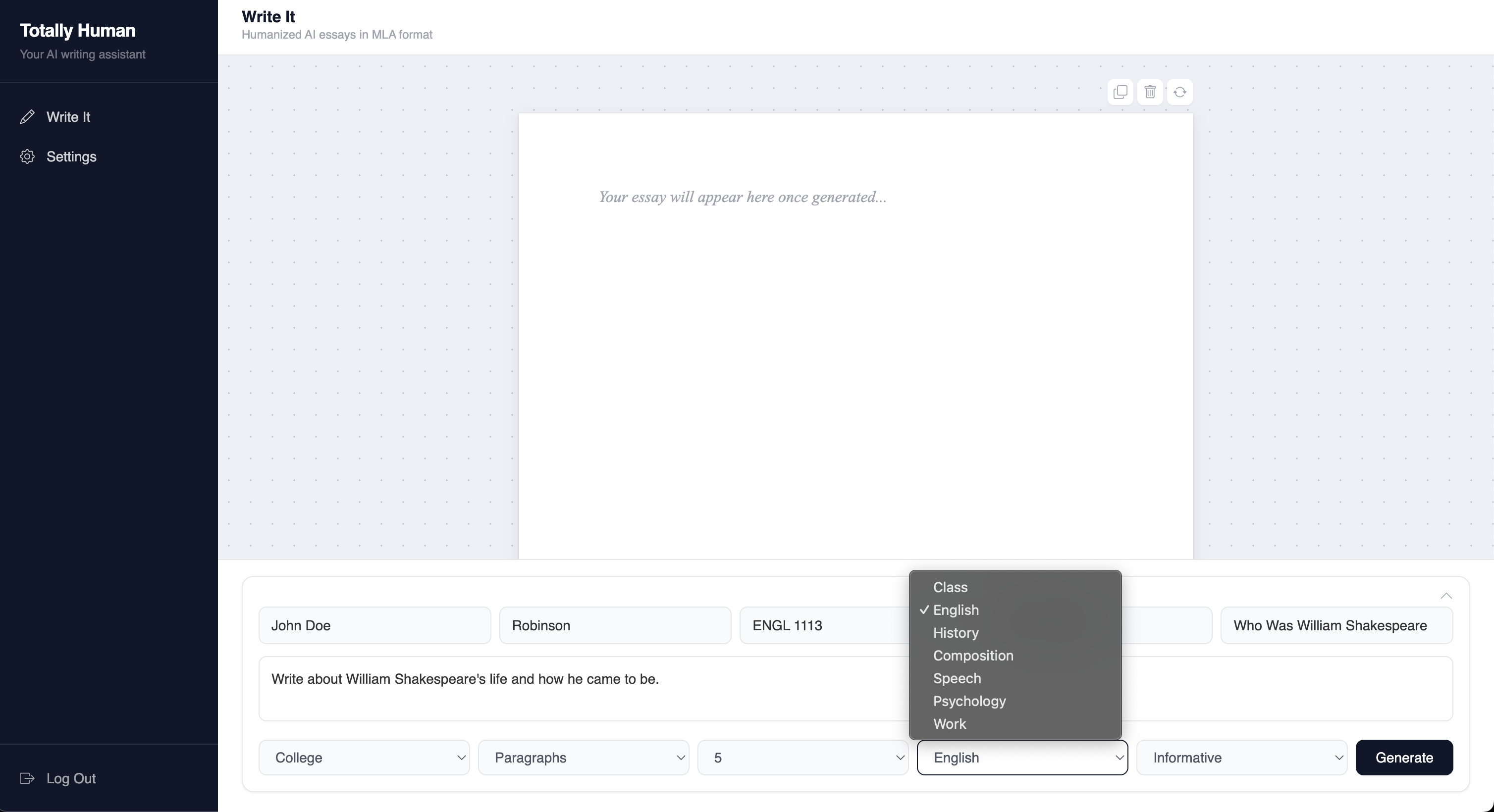 Versatile Dropdowns
